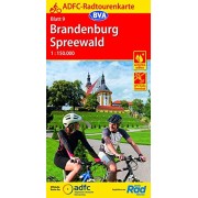 9 Cykelkarta Tyskland Brandenburg-Spreewald 1:150.000